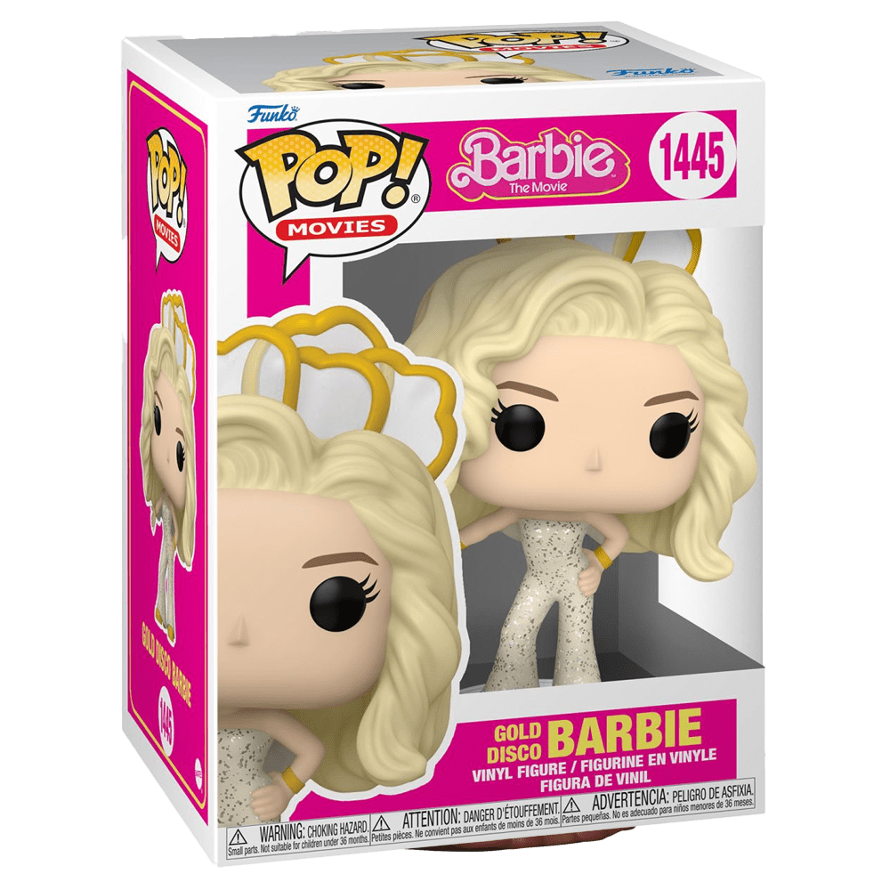 Funko Pop! Movies: Barbie The Movie – Gold Disco Barbie - KOODOO