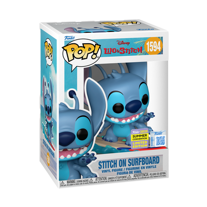 Funko Pop! Lilo & Stitch: Stitch on Surfboard (Limited Edition) - KOODOO