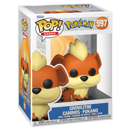 Funko Pop! Games: Pokemon - Growlithe - KOODOO