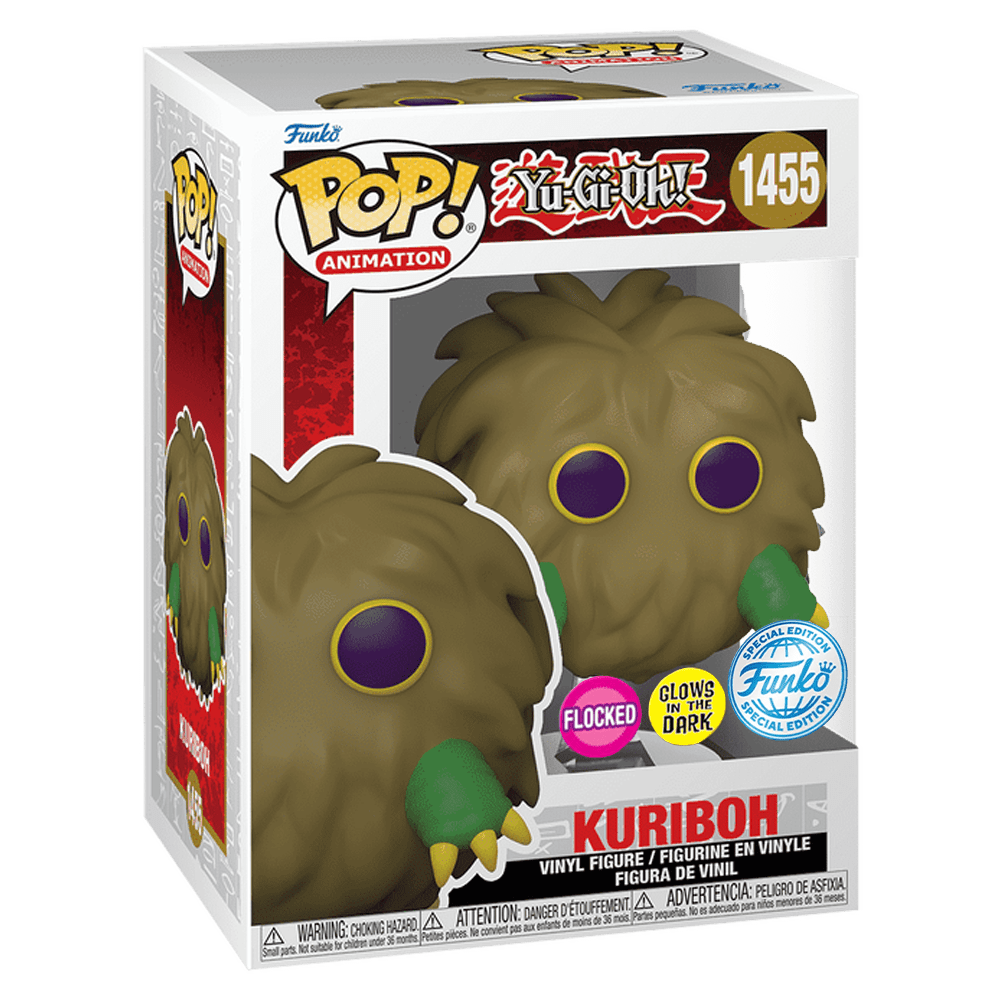 Funko Pop! Animation: Yu-Gi-Oh! – Kuriboh (Flocked Glow in the Dark - Special Edition) - KOODOO