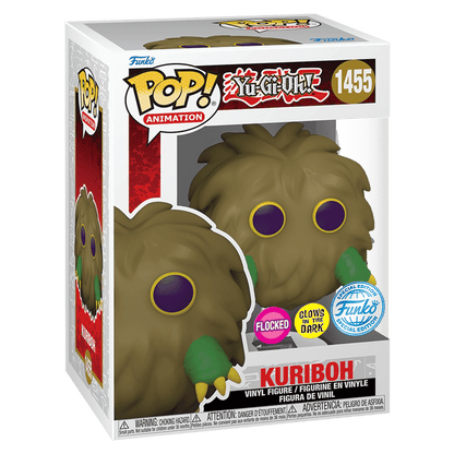 Funko Pop! Animation: Yu-Gi-Oh! – Kuriboh (Flocked Glow in the Dark - Special Edition) - KOODOO