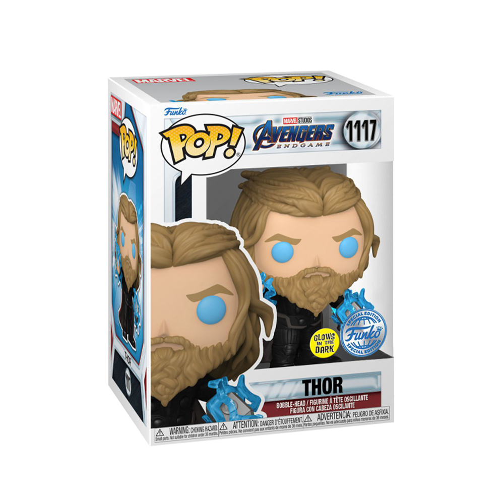 Funko Pop! Marvel Studios - Avengers End Game -Thor (Glow in the Dark - Special Edition) - KOODOO