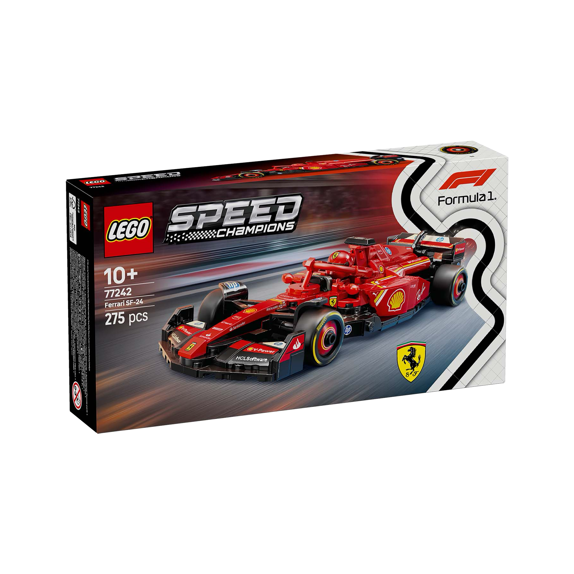 LEGO: Speed Champions Ferrari SF-24 F1 Race Car (77242) - KOODOO