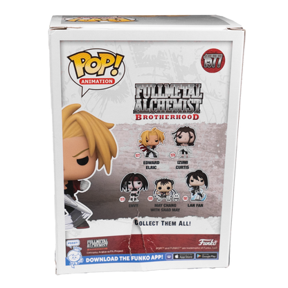 Funko Pop! Animation Fullmetal Alchemist Brotherhood - Edward Elric - CODE RED Markdowns - KOODOO