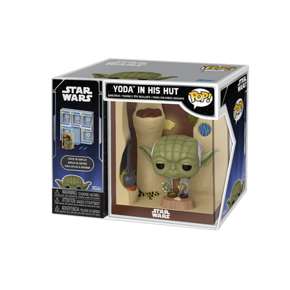 Funko Pop! Nooks: Star Wars: Return of the Jedi - Yoda In His Hut - KOODOO