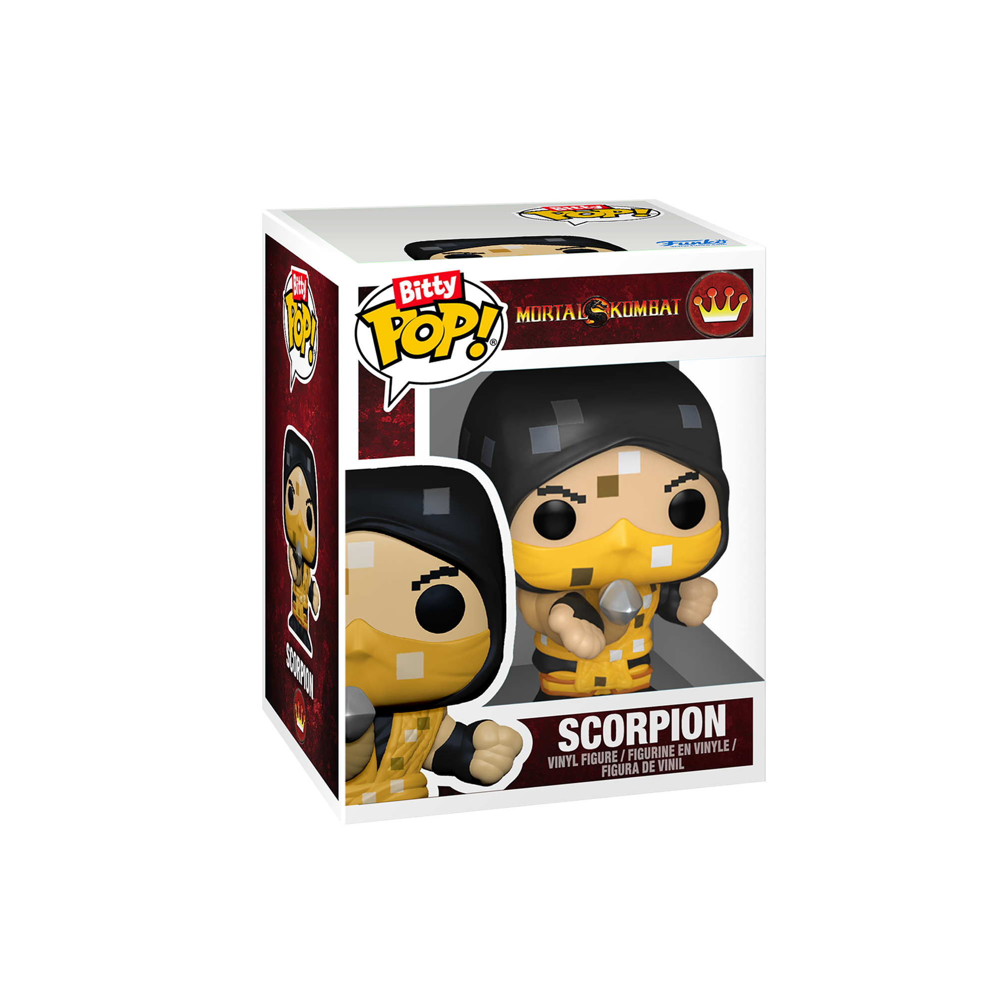 Funko Bitty Pop! Arcade: Mortal Kombat Klassic - Scorpion - KOODOO