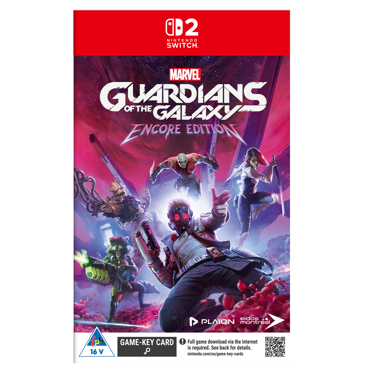 Guardians of the Galaxy Encore Edition (NS2) - Game-Key Card - KOODOO