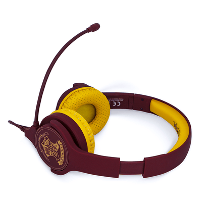 Harry Potter Hogwarts Crest Kids Interactive Headphones - KOODOO