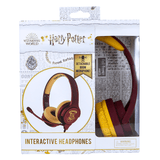 Harry Potter Hogwarts Crest Kids Interactive Headphones - KOODOO