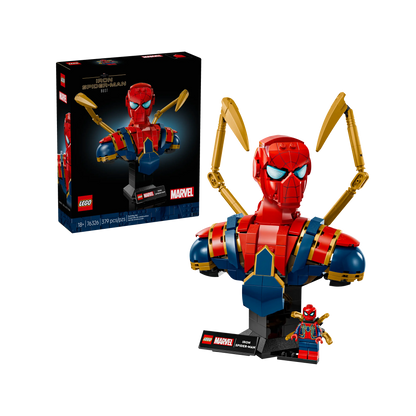 LEGO: Marvel Iron Spider-Man Bust - KOODOO