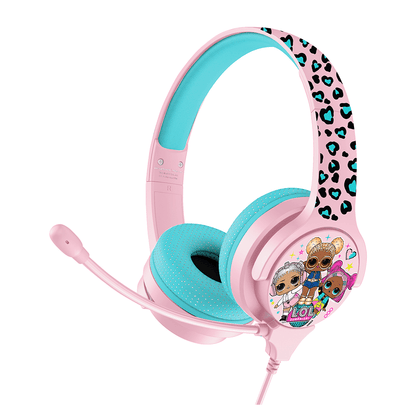 L.O.L. Surprise! Let's Dance! Pink Kids Interactive Headphones - KOODOO