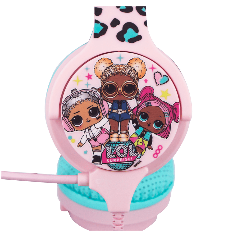 L.O.L. Surprise Let s Dance Pink Kids Interactive Headphones KOODOO
