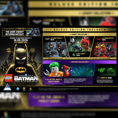 LEGO Batman: Legacy of the Dark Knight Deluxe Edition (NS2) - KOODOO