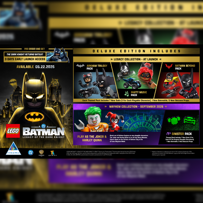 LEGO Batman: Legacy of the Dark Knight Deluxe Edition (NS2)