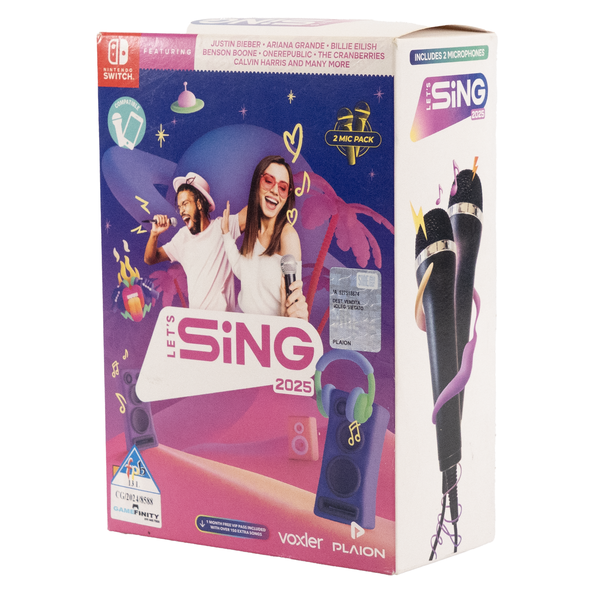 Let's Sing 2025 + 2 MIC'S (NS) - CODE RED Markdowns - KOODOO