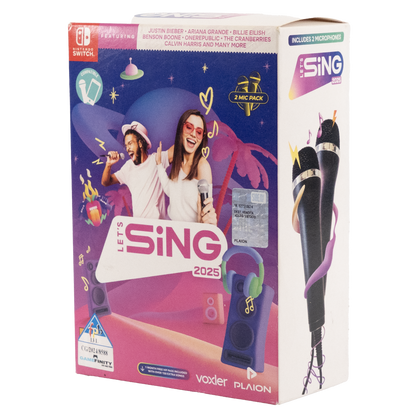 Let's Sing 2025 + 2 MIC'S (NS) - CODE RED Markdowns - KOODOO