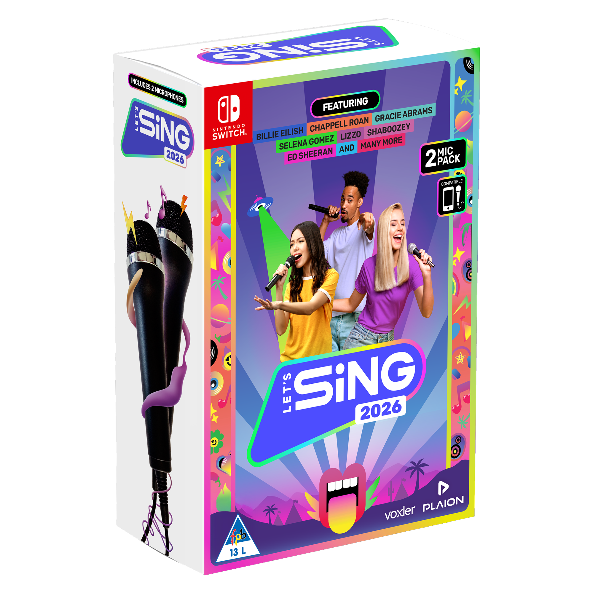 Let's Sing 2026 (NS) + 2 Mics - KOODOO