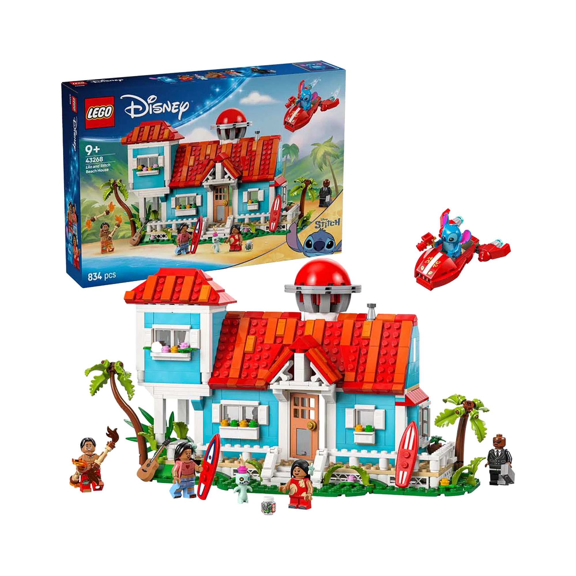 LEGO: Disney™ Lilo and Stitch Beach House (43268) - KOODOO