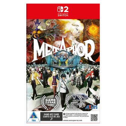 Metaphor: Refantazio Steelbook (NS2) - Game Key Card - KOODOO