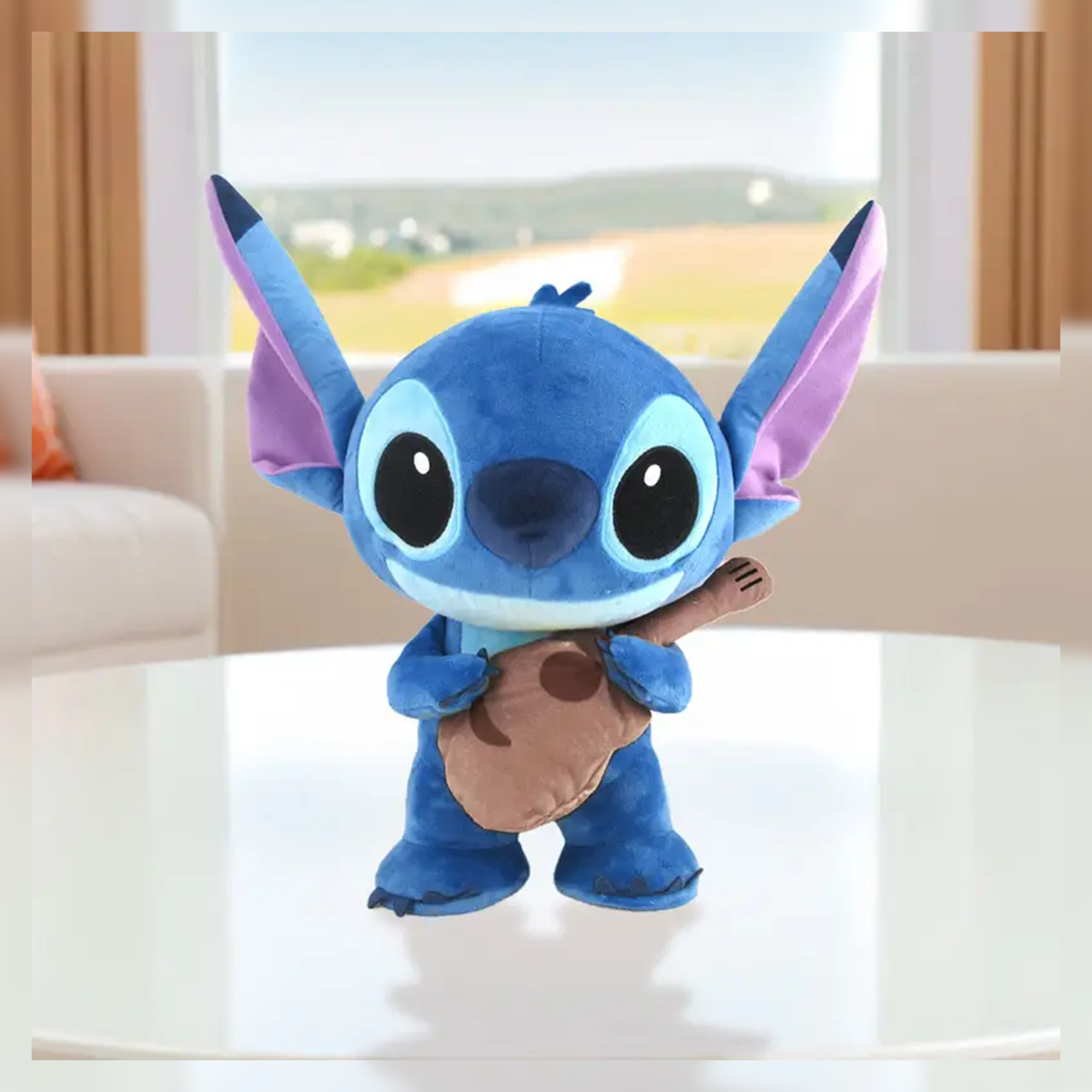 Stitch with Guitar Plush (12 Inch) - KOODOO