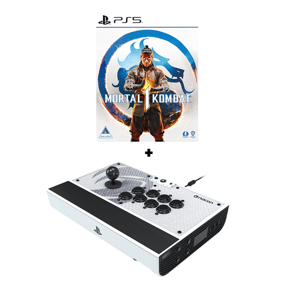 Nacon Daija Arcade Stick + (PS5/PS4/PC) + Mortal Kombat 1 (2023) (PS5) - KOODOO