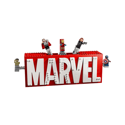 LEGO: Marvel Logo and Minifigures (76313)