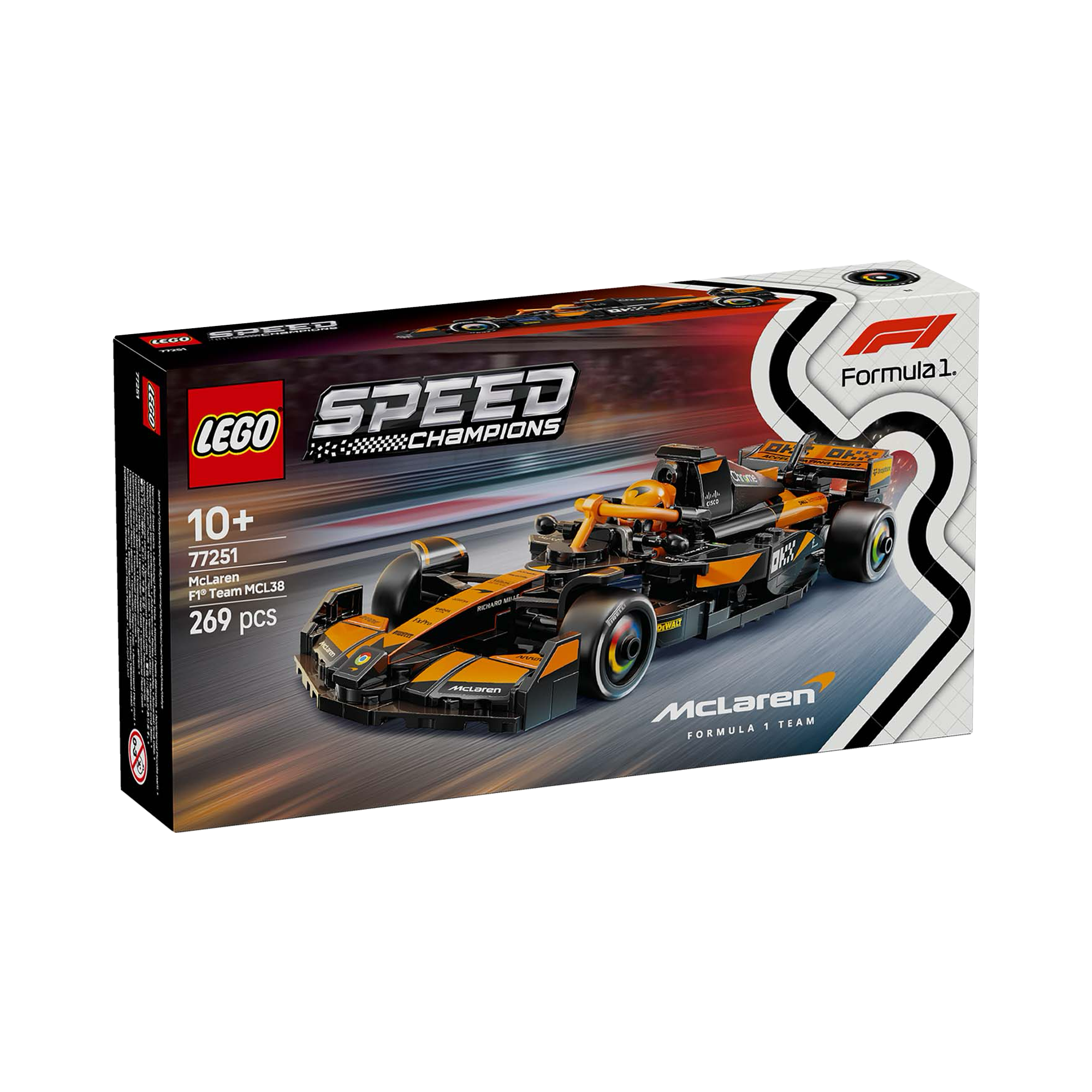 LEGO: Speed Champions McLaren F1® Team MCL38 Race Car (77251) - KOODOO