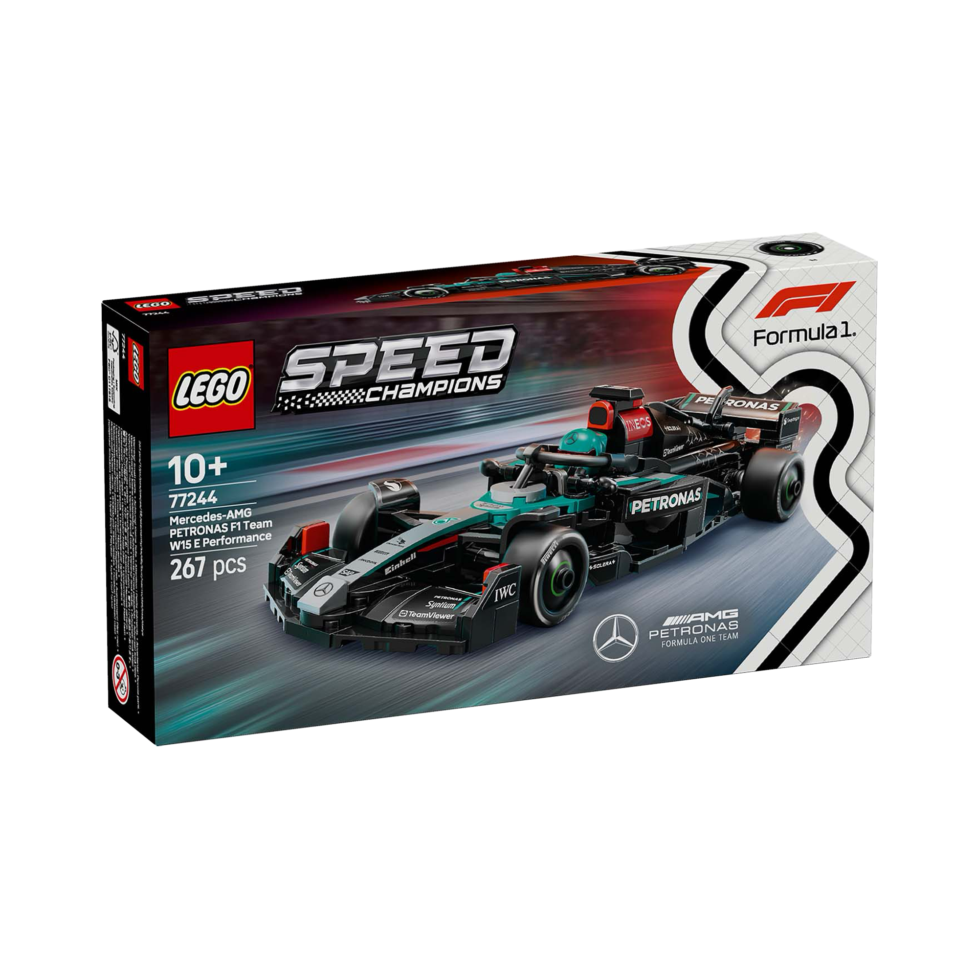 LEGO: Speed Champions Mercedes-AMG F1 W15 Race Car (77244) - KOODOO