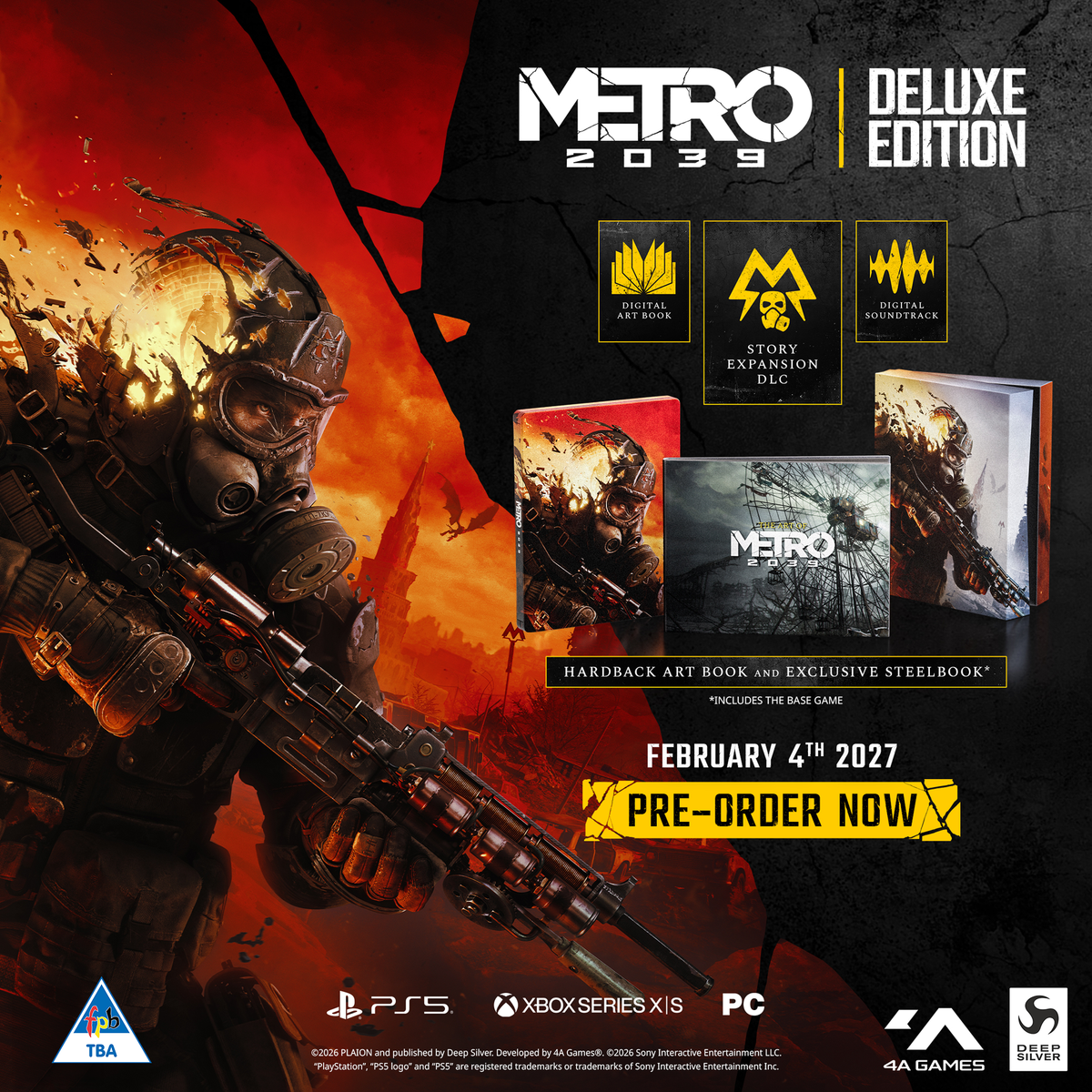 Metro 2039 Deluxe Edition (PS5) - KOODOO