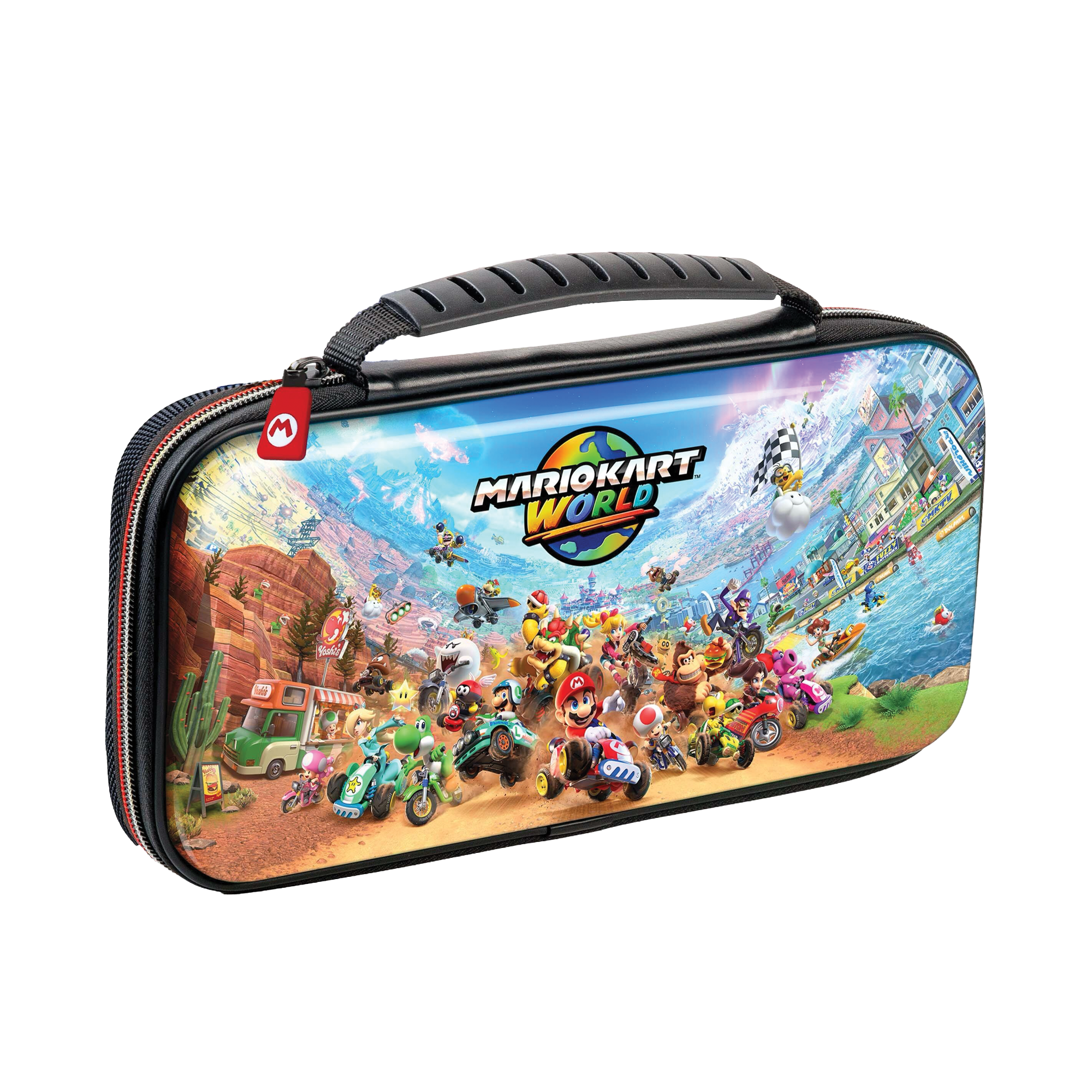 Deluxe Travel Case Mario Kart for Nintendo Switch - KOODOO