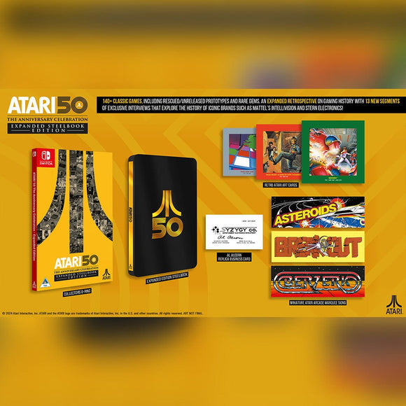 Atari 50: The Anniversary Celebration - Expanded Edition Steelbook (NS) - KOODOO