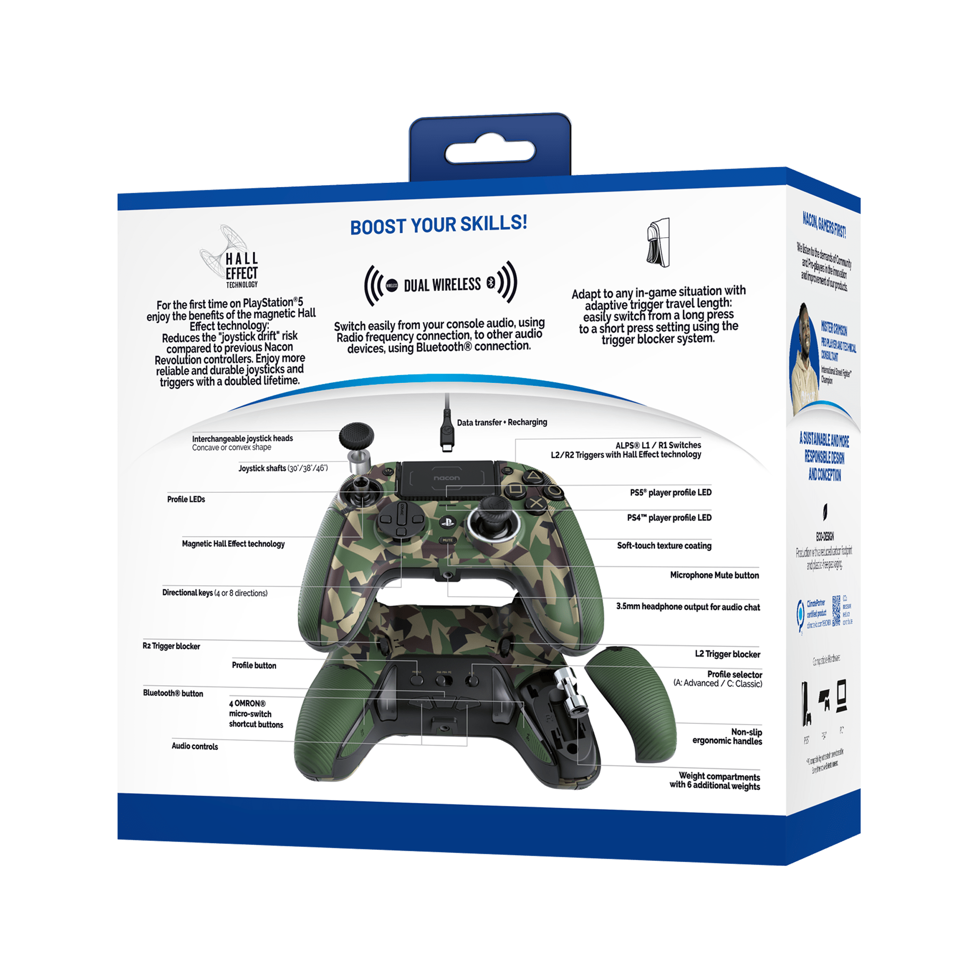 Nacon Revolution Pro 5 Controller - Forest Camo - KOODOO