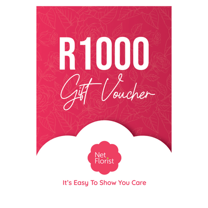 NetFlorist Voucher R 250 - R 2000 Digital code will be emailed