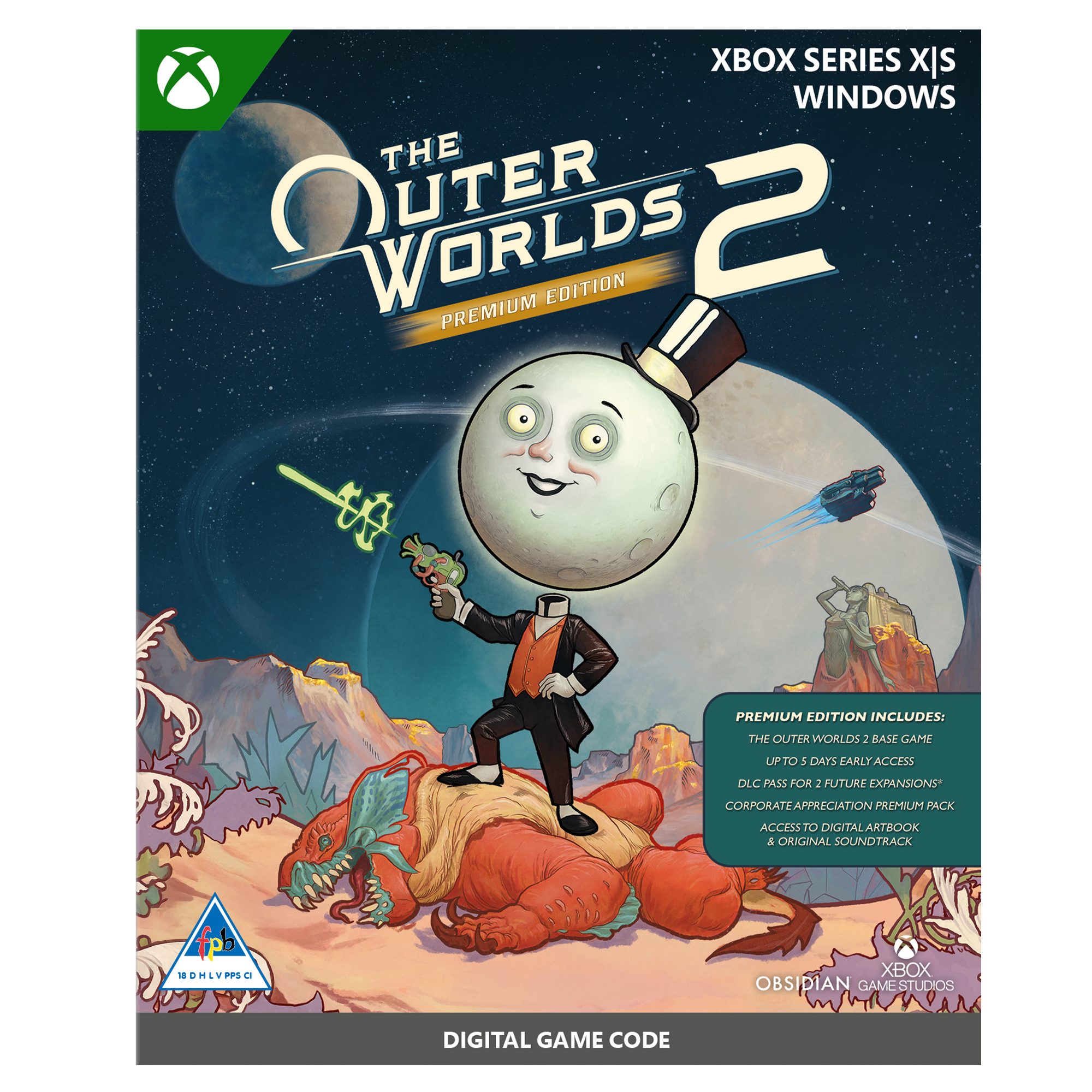 The Outer Worlds 2 Premium Edition (XBSX) - Code In Box - KOODOO