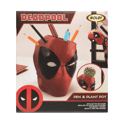 Deadpool Pen and Plant Pot