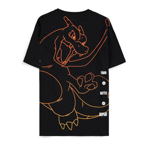 Pokémon - Charizard - Men's Short Sleeved T-shirt - KOODOO