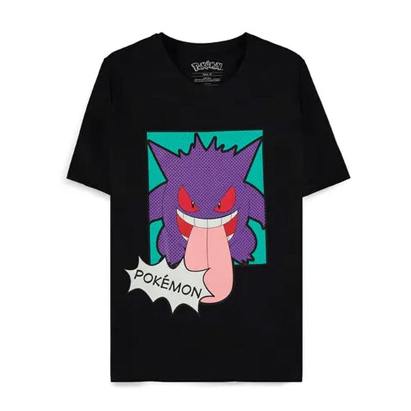 Pokémon - Gengar Lick - Men's Short Sleeved T-shirt - KOODOO