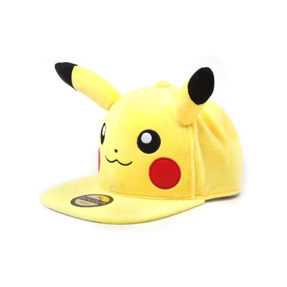 Pokémon - Pikachu Plush Men's Snapback - KOODOO