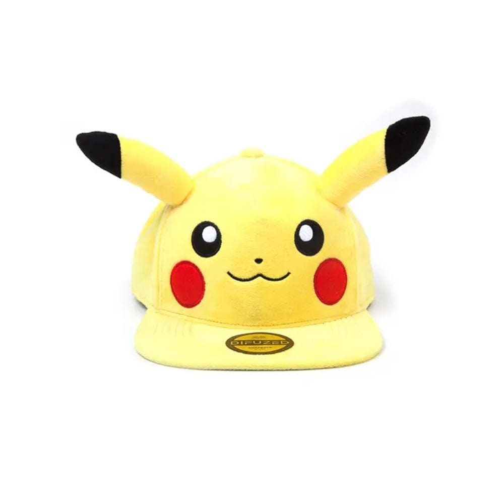 Pokémon - Pikachu Plush Men's Snapback - KOODOO