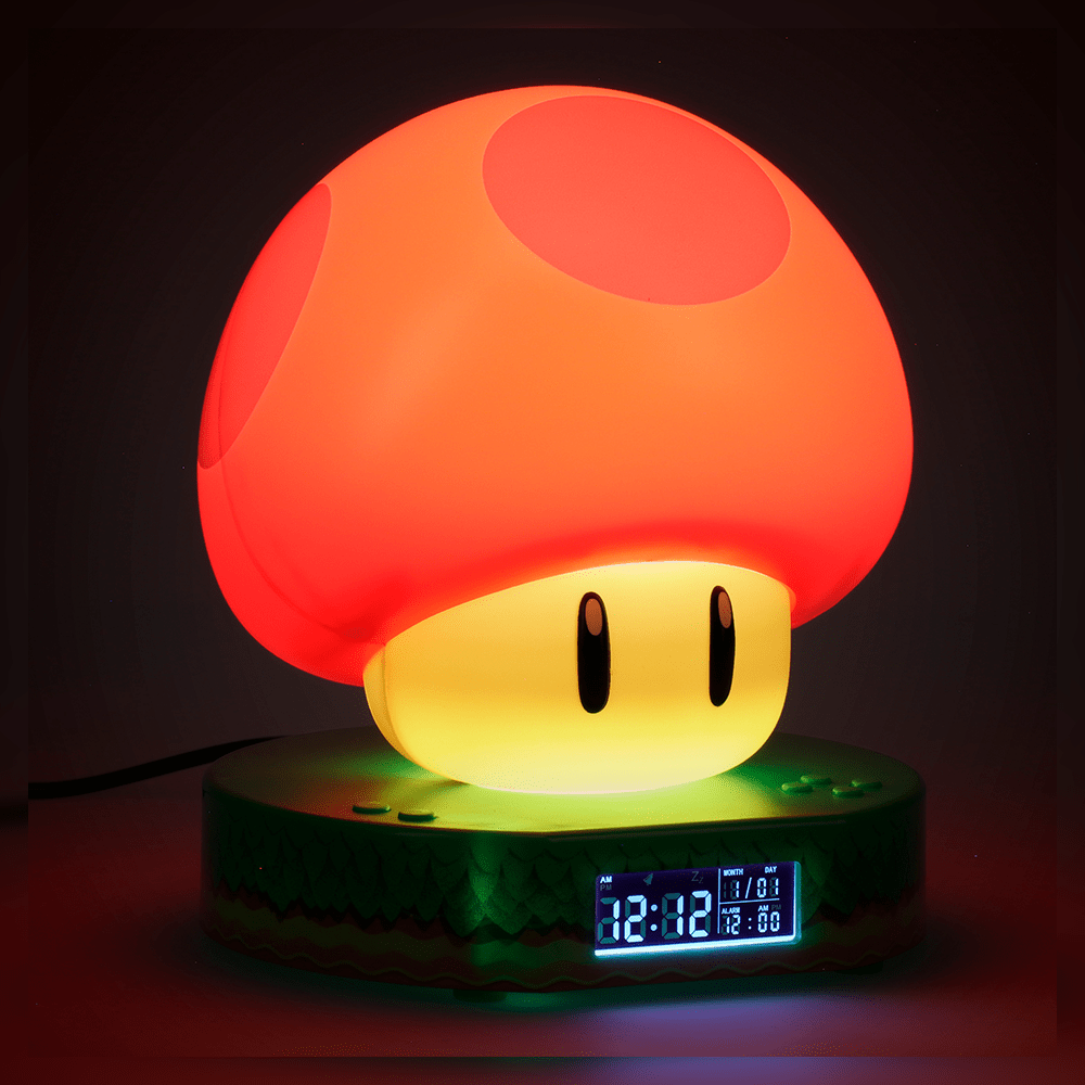 Super Mushroom Digital Alarm Clock | KOODOO