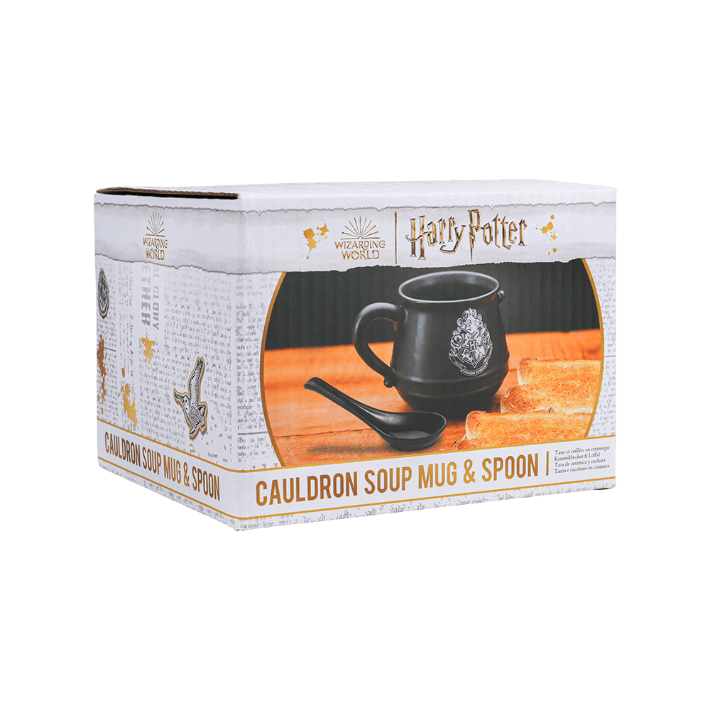 Harry Potter Cauldron Soup Mug and Spoon - KOODOO