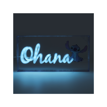 Stitch Ohana LED Neon Light - KOODOO