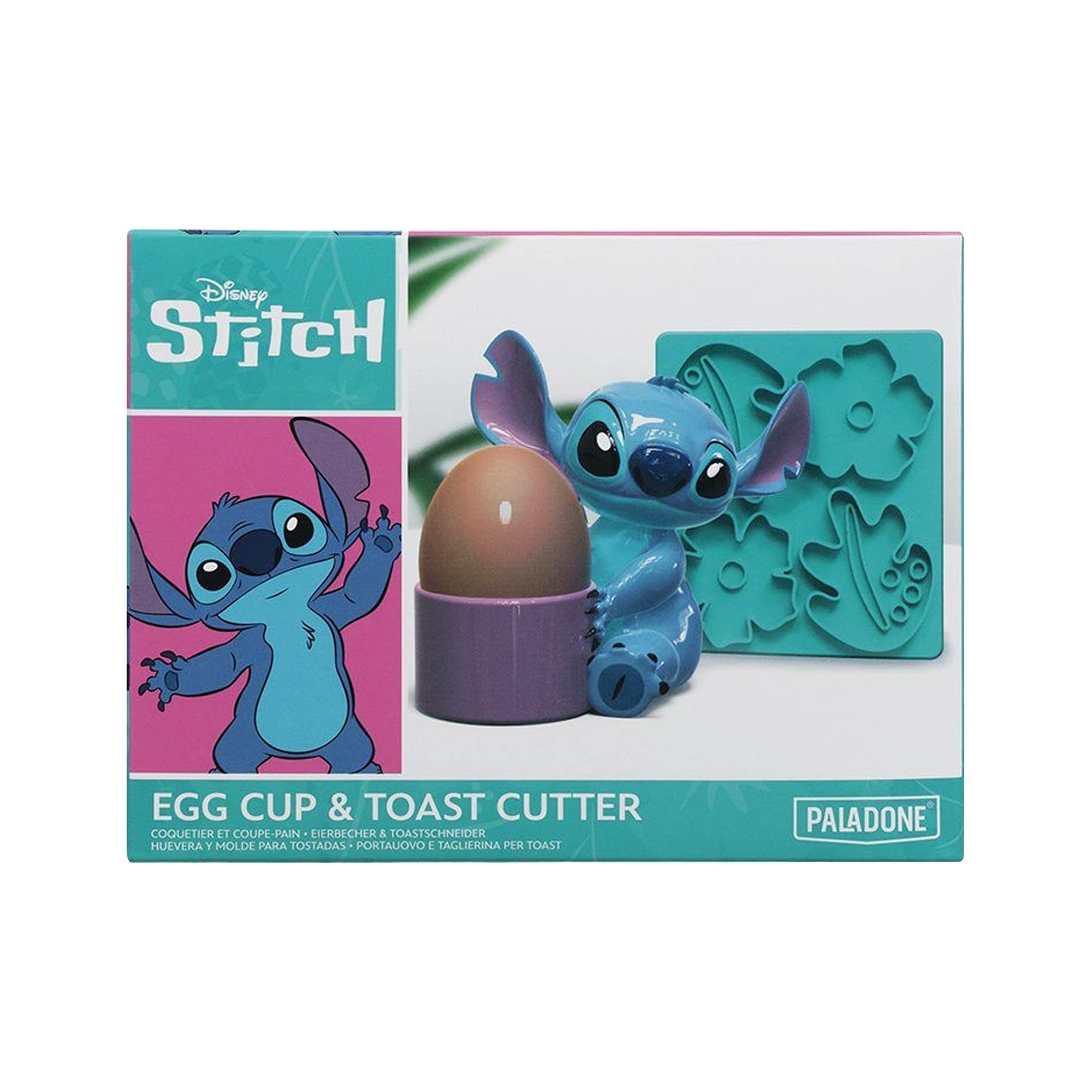 Stitch Egg Cup and Toast Cutter Set - KOODOO