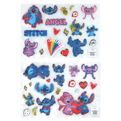 Stitch Puffy Gadget Decals - KOODOO