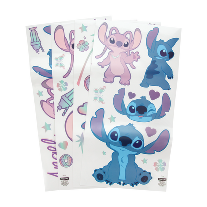 Stitch and Angel Wall Stickers - KOODOO