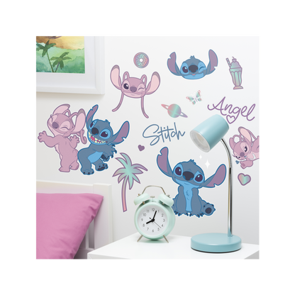 Stitch and Angel Wall Stickers - KOODOO