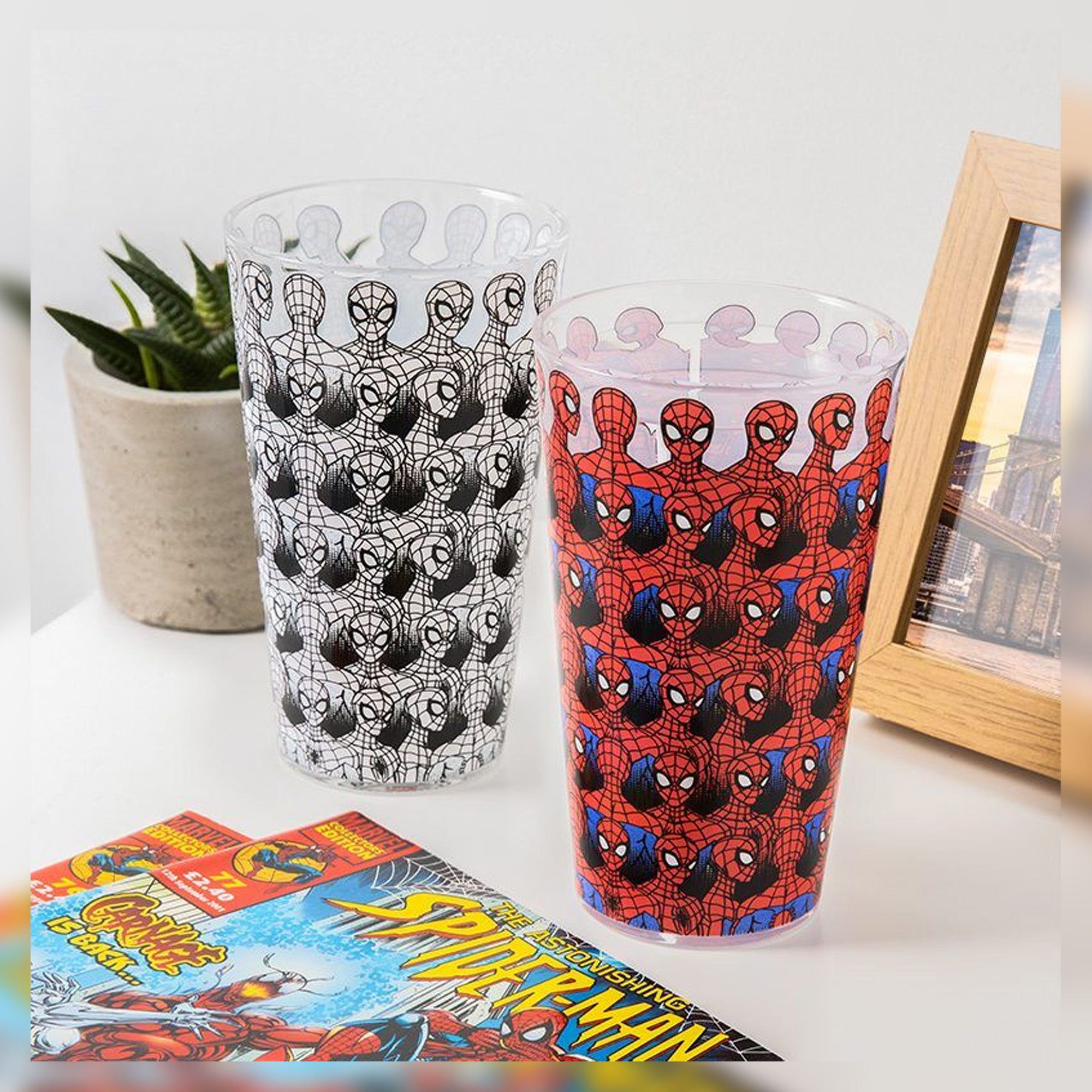 Spiderman Cold Change Glass - KOODOO