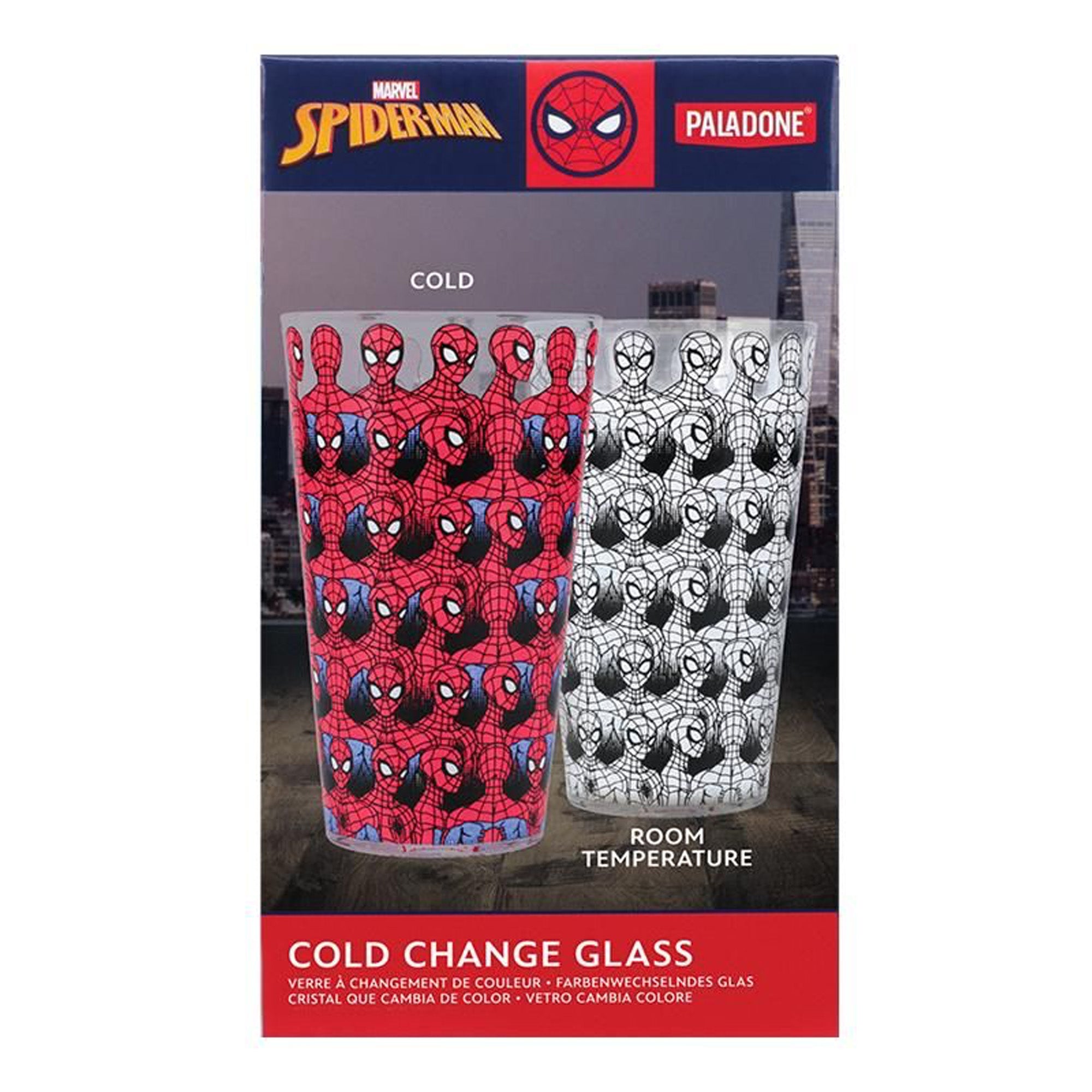 Spiderman Cold Change Glass - KOODOO