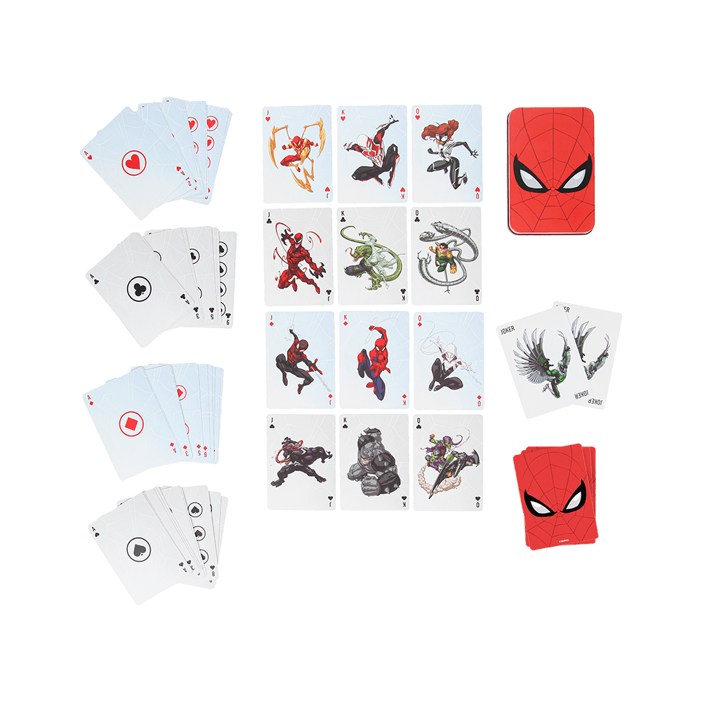 Spiderman playing cards | KOODOO