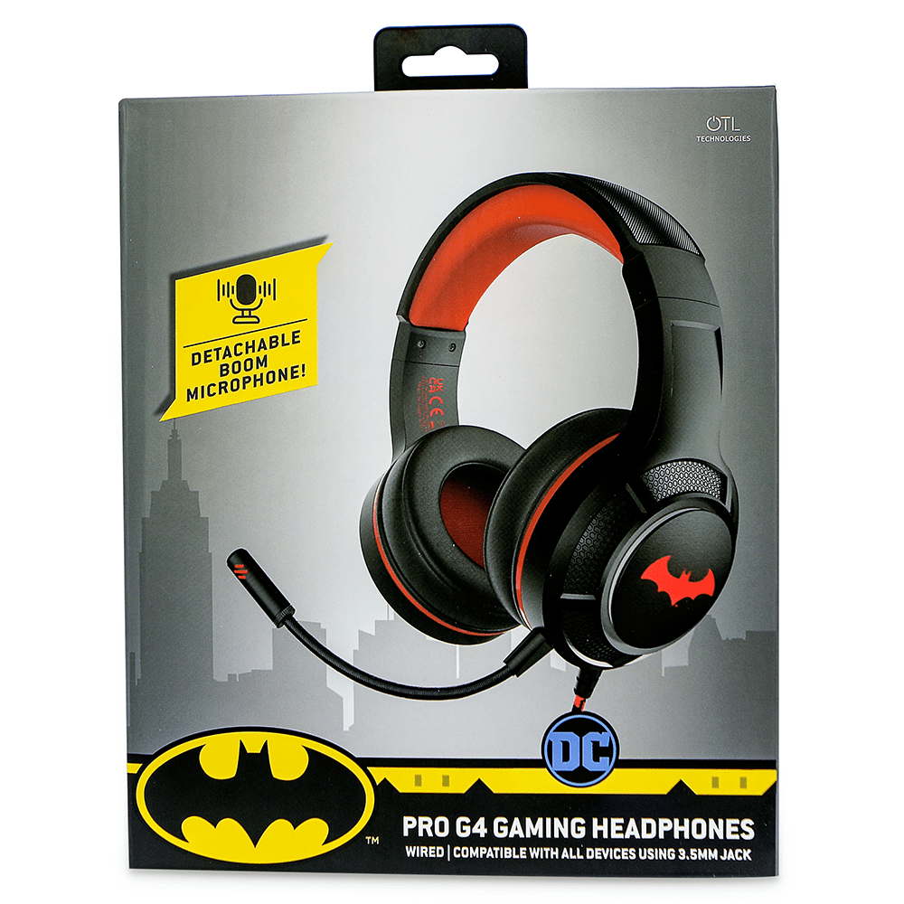 PRO G4 Batman Over-Ear Wired Gaming Headphones - KOODOO